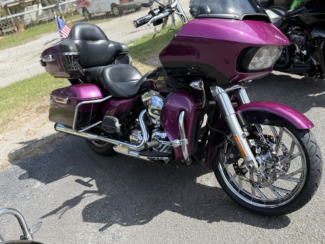 Harley Davidson 23 x 5 Fat Front Wheel Chrome PVD - Dillinger