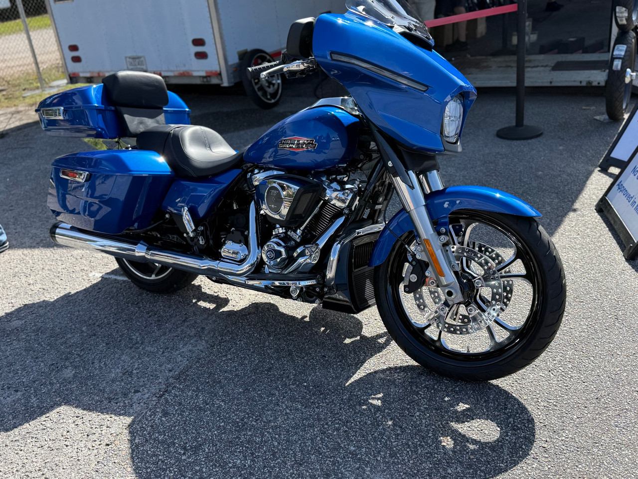 Harley Davidson Black Contrast Softail Wheels - Cyclone