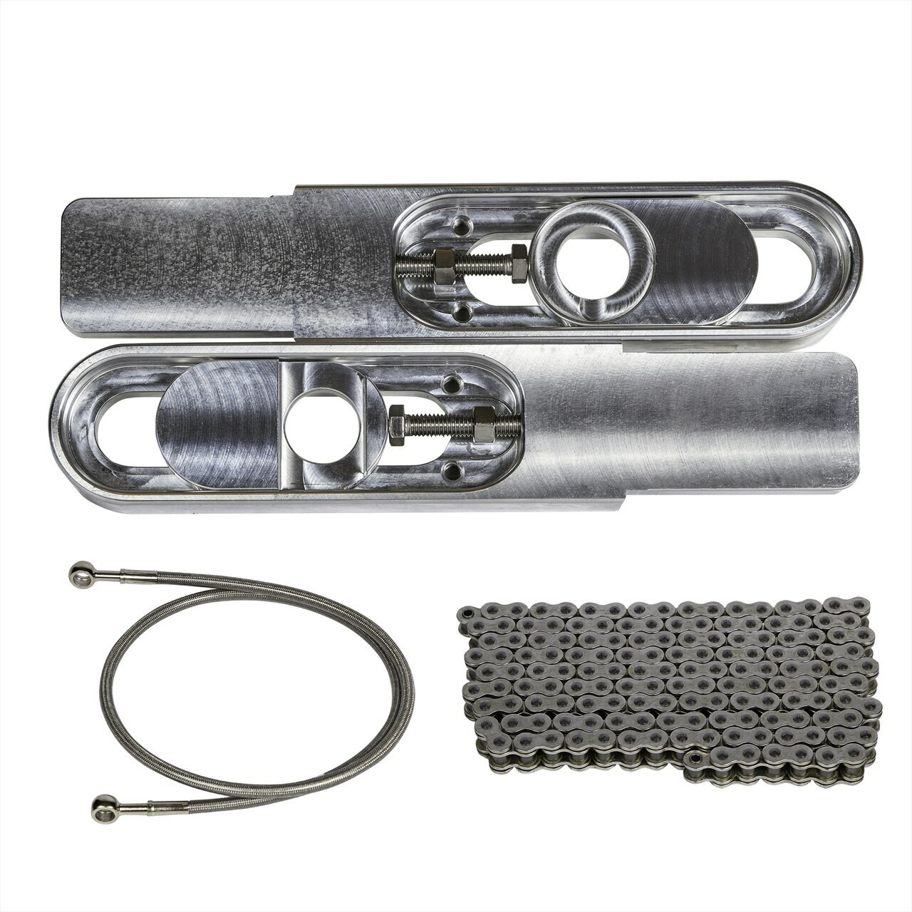 Kawasaki ZX10 Swingarm Extensions - Raw Finish