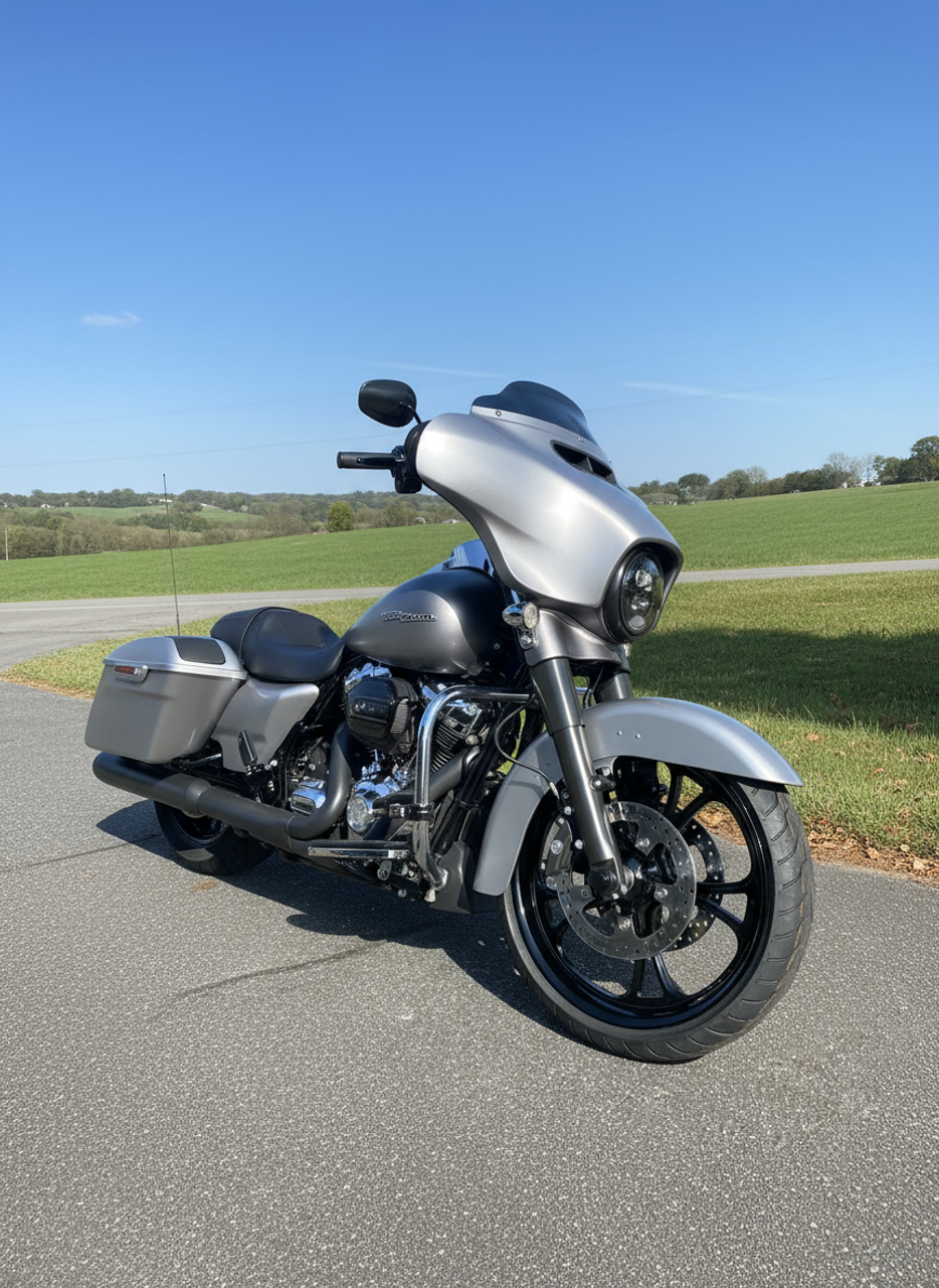 Harley Davidson All Black Dyna Wheels - Cyclone