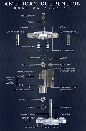 Harley Davidson 23 x 5 Fat Front Wheel Chrome PVD - Creeper