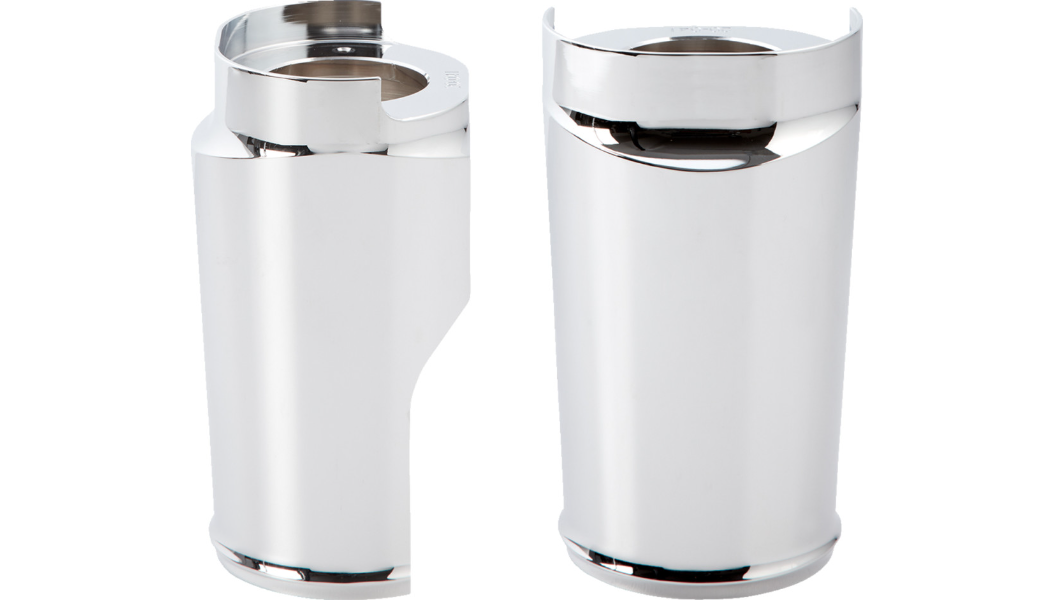 Black Chrome Harley 18 x 5 Fat Front Wheels  - Maverick