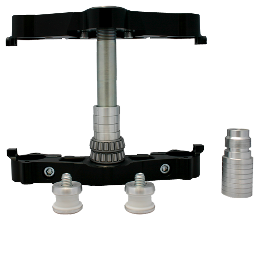 Harley Davidson 21 x 5 Fat Front Wheel Black Chrome - Viper