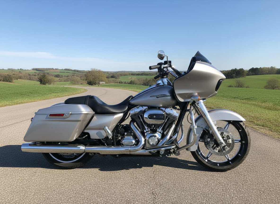 Indian Motorcycle Wheels Black Contrast - 6 Shooter