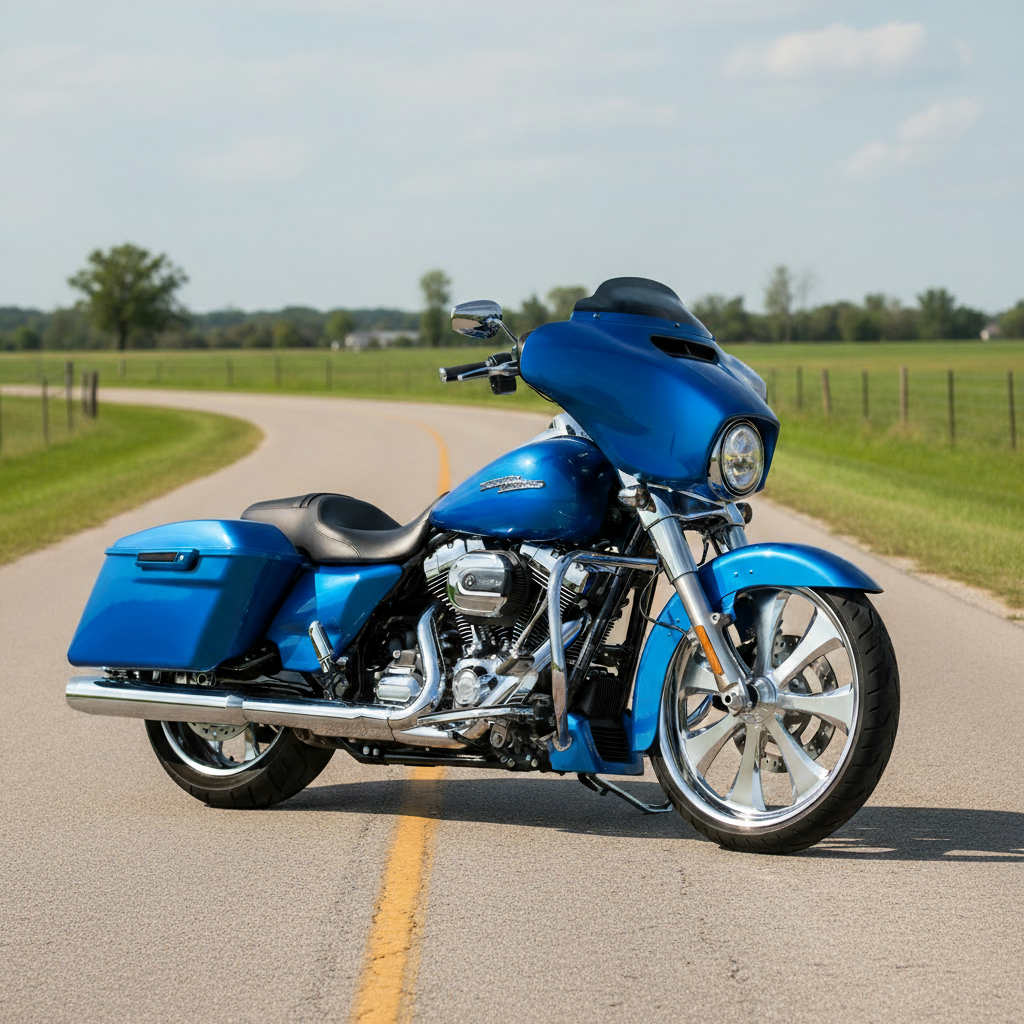 Harley Davidson Road Glide Wheels Chrome Monarch