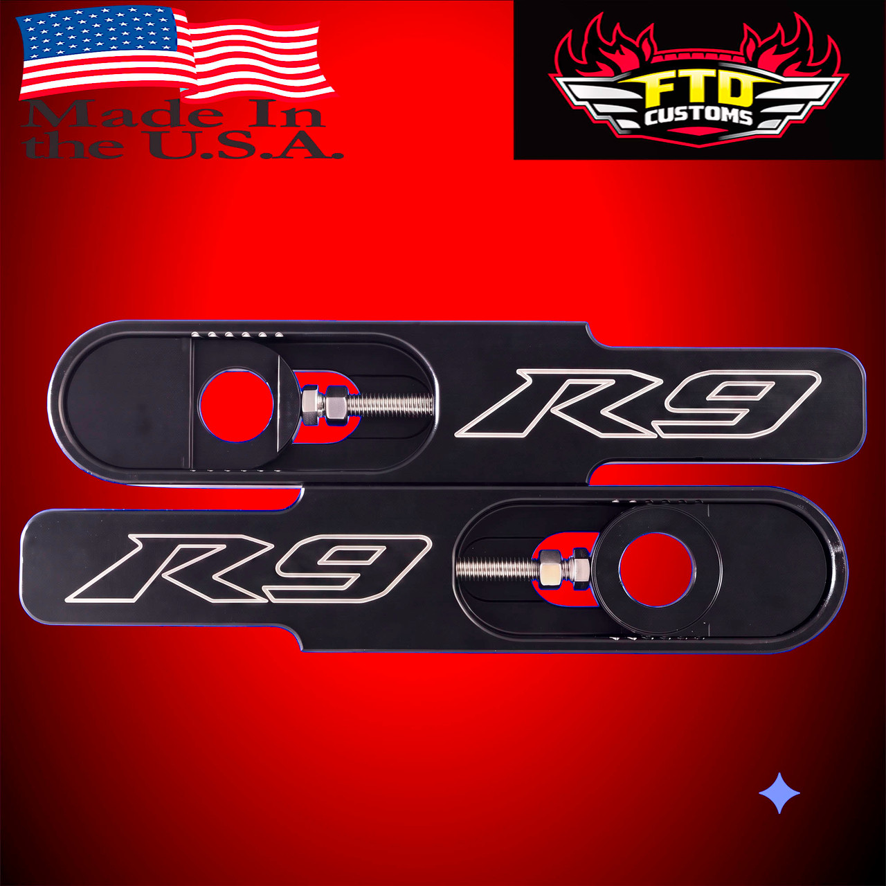 Yamaha R9 Swingarm Extensions