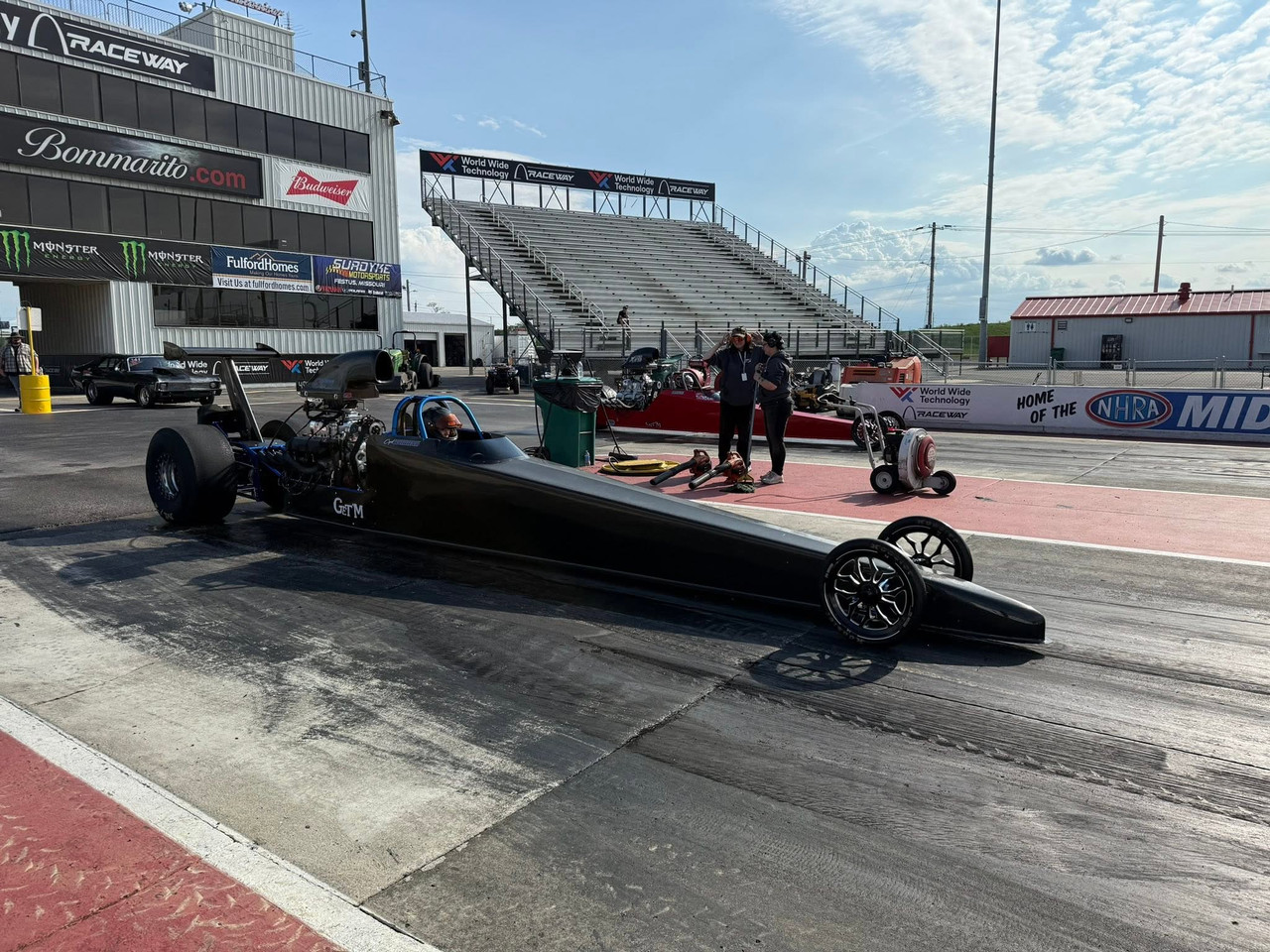 Black Contrast Dragster Front Wheels - Thrasher