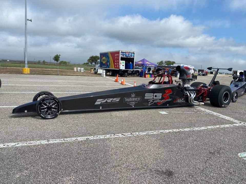 Black Contrast Dragster Front Wheels - Viper