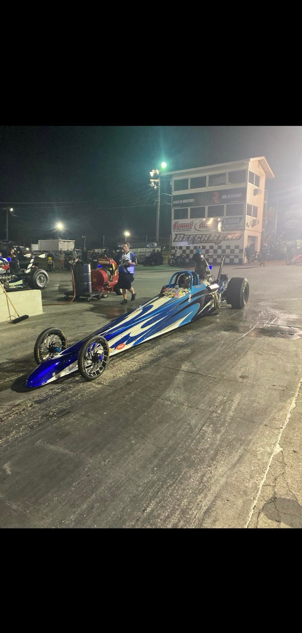 Black Contrast Dragster Front Wheels - Dillinger