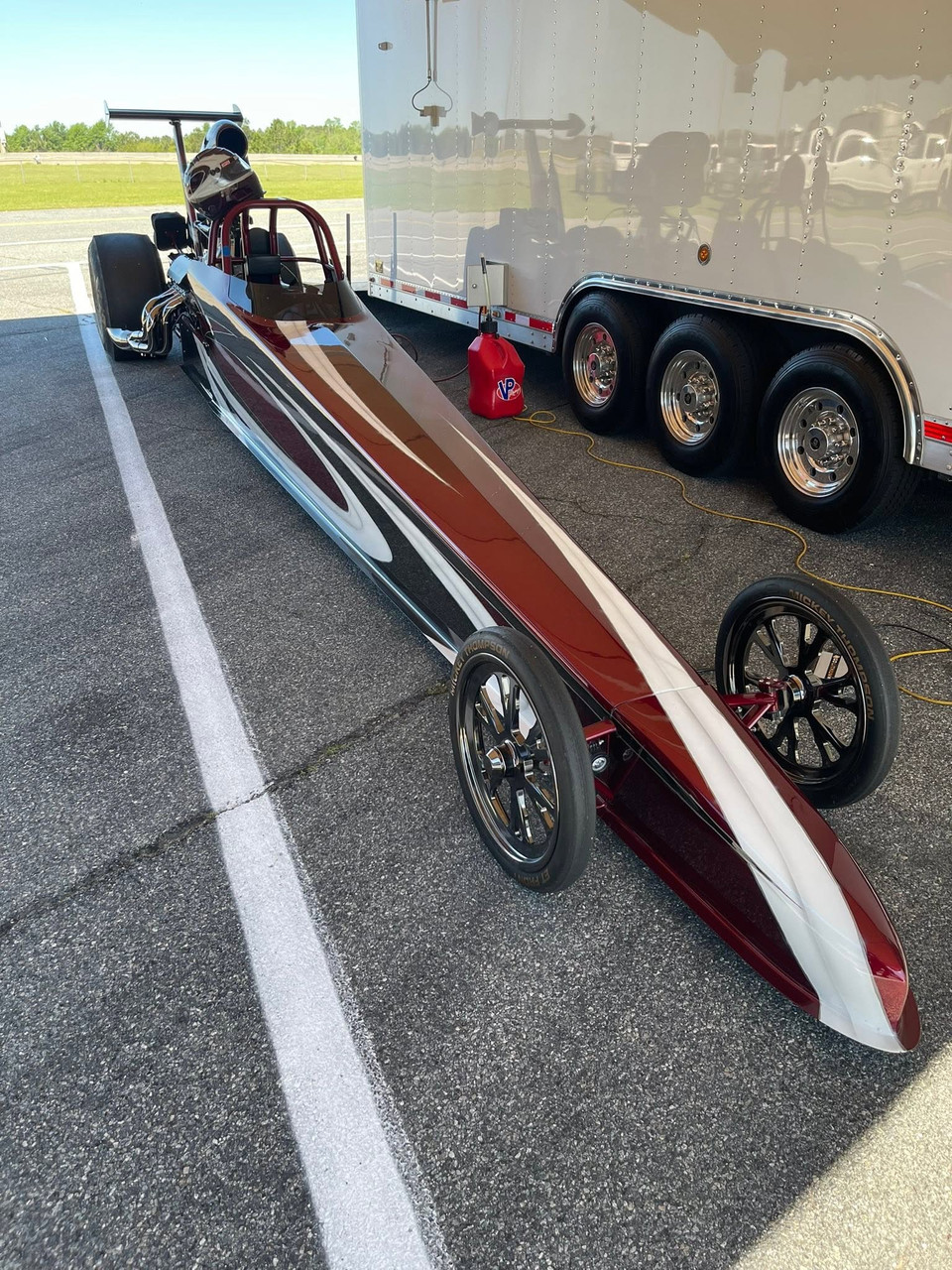 Black Chrome Dragster Front Wheels - Exile