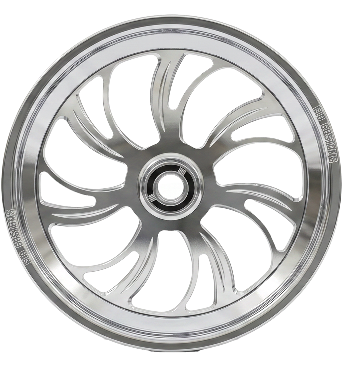 Polished Dragster Front Wheels - Creeper