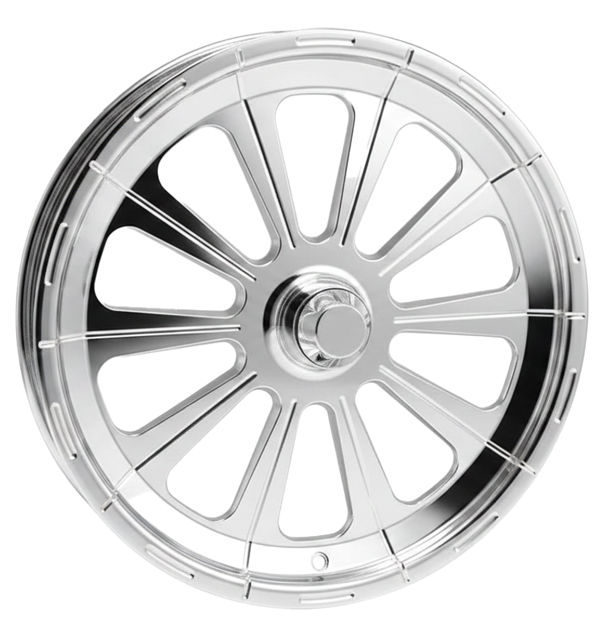 Polished Dragster Front Wheels - Redemption
