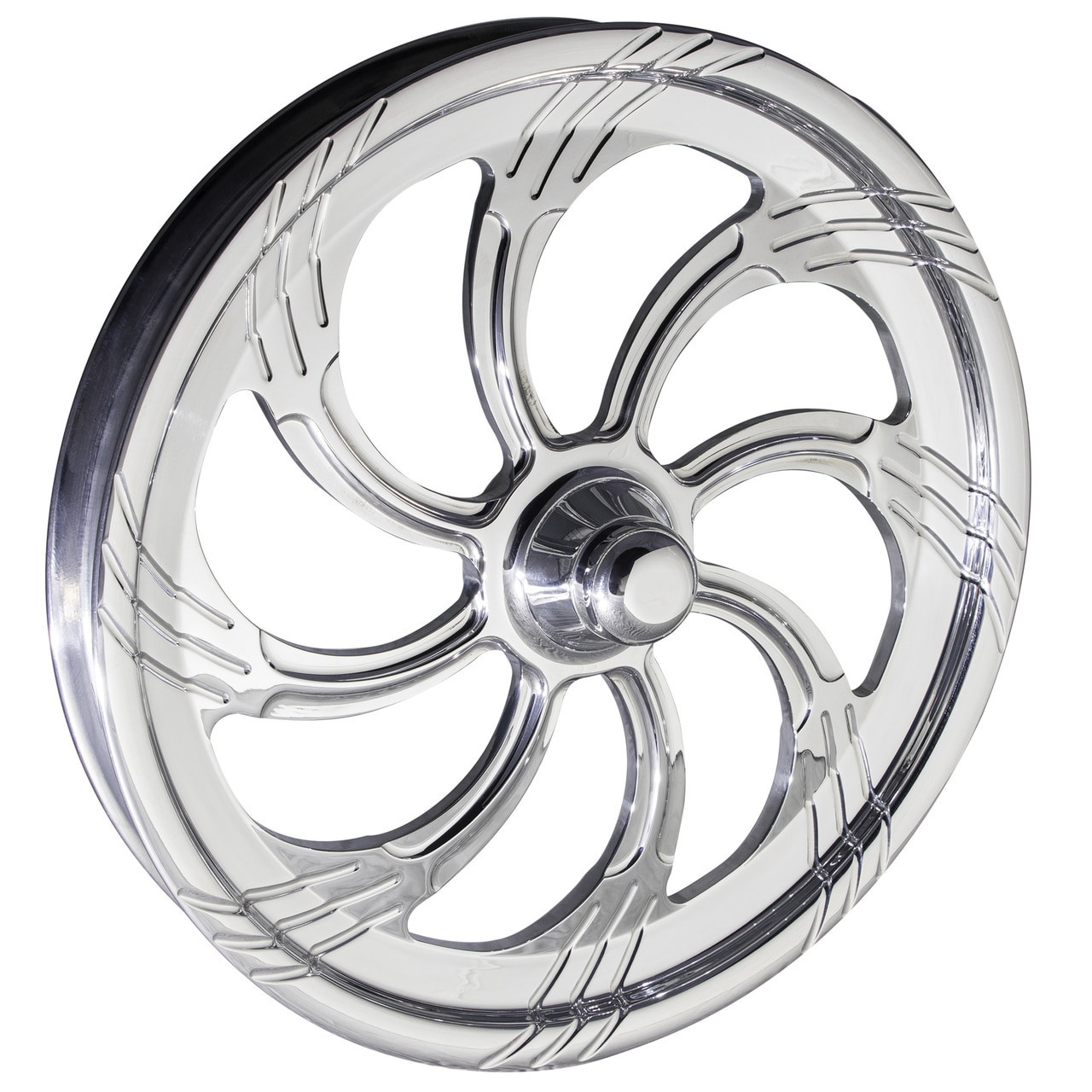Polished Dragster Front Wheels - Slasher