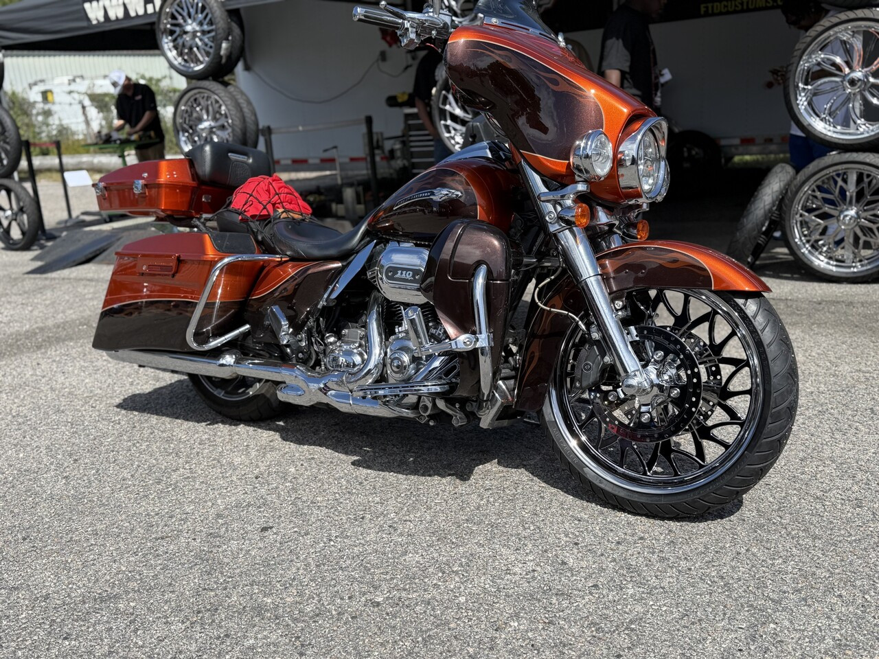Harley Davidson Chrome Tri Glide and Freewheeler Wheels - Fuzion
