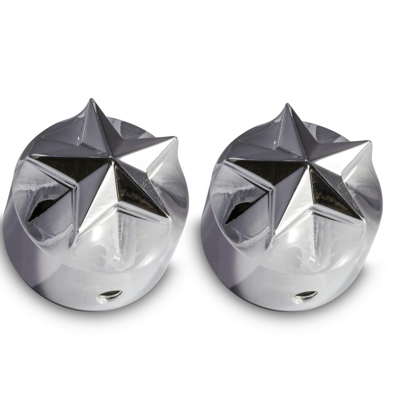 Chrome Starl Harley Davidson Road Glide front axle covers