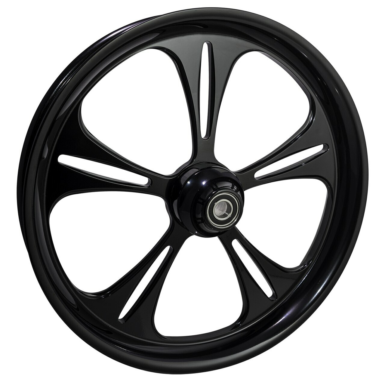 21 inch Black Road King Wheels by FTD Customs Raptor