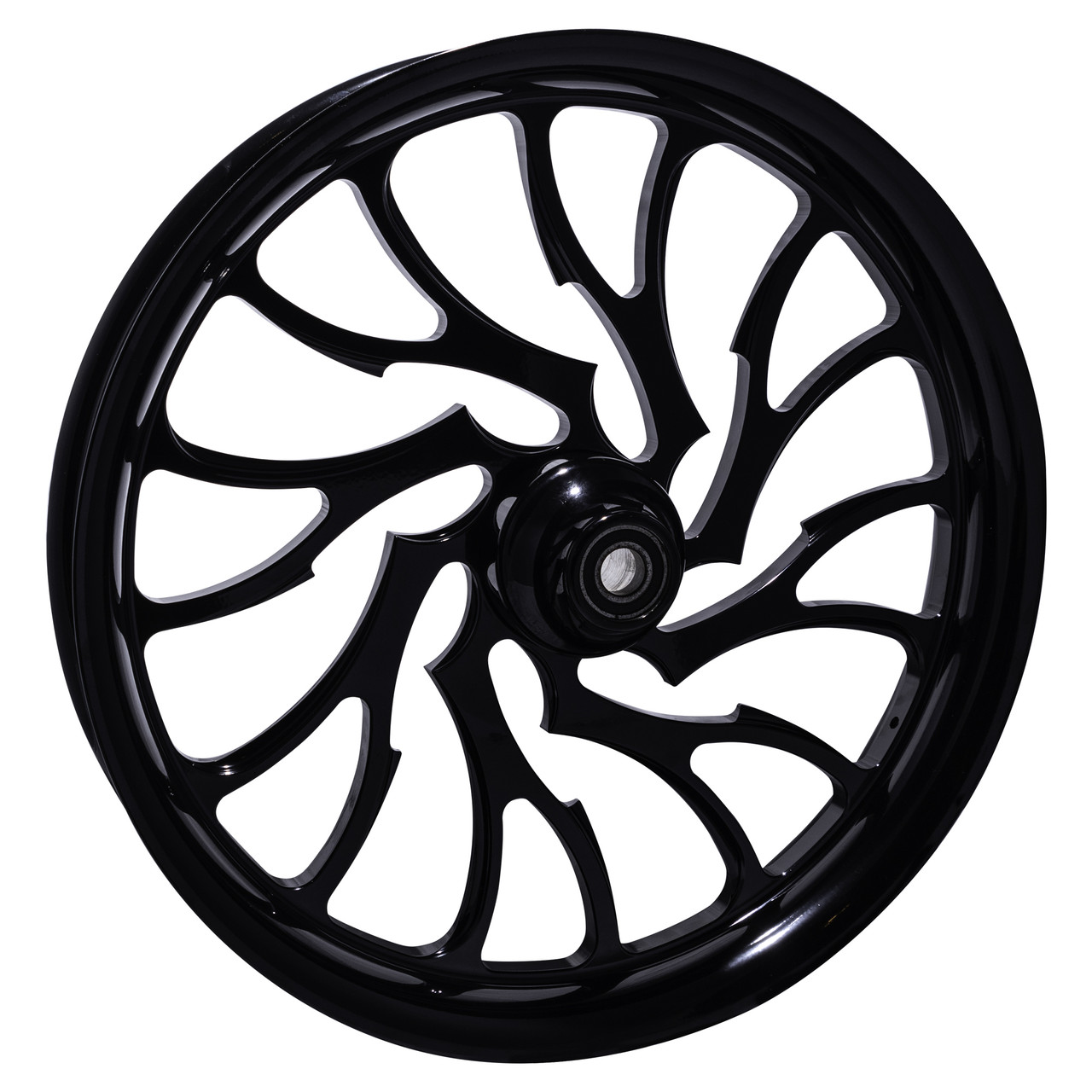 All Black Harley Davidson Fatboy Wheels Nightmare