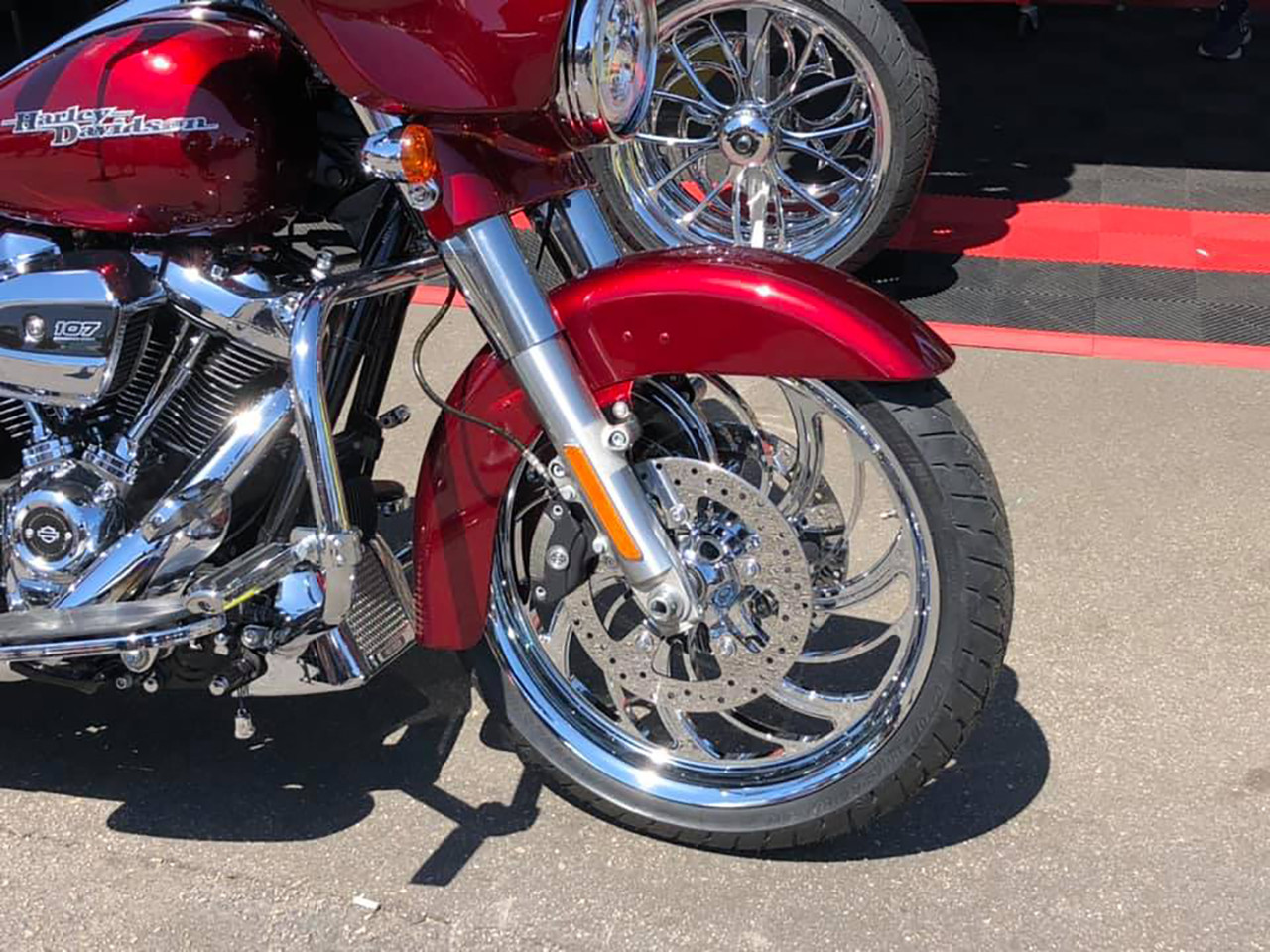 Indian Chieftain Motorcycle Wheels Creeper