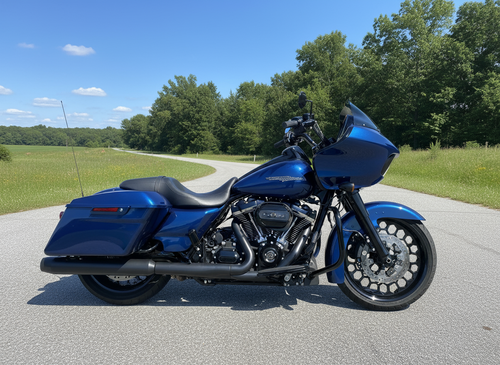 Harley Davidson All Black Road Glide Wheels - Majesty