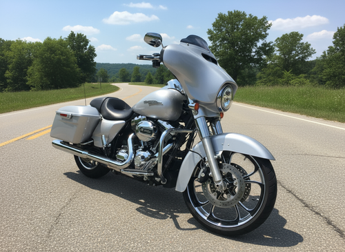 Harley Davidson Black Contrast Softail Wheels - Retaliate