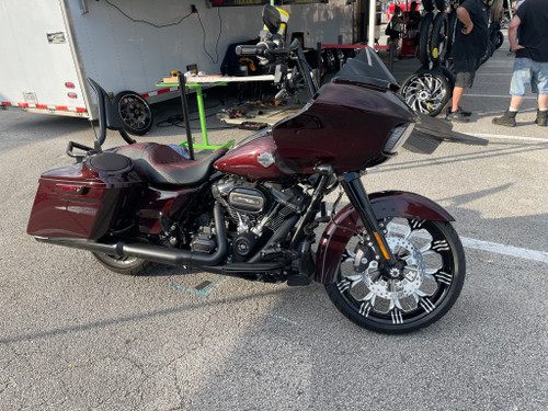 Harley Davidson 26 x 5 Fat Front Wheel Black Contrast - Warlock