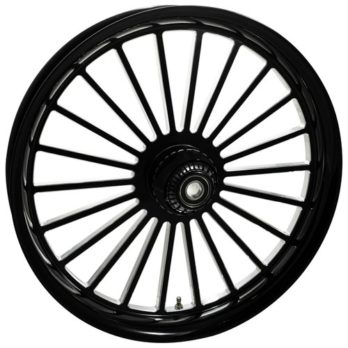 Black Contrast Road Glide Wheels Mystic