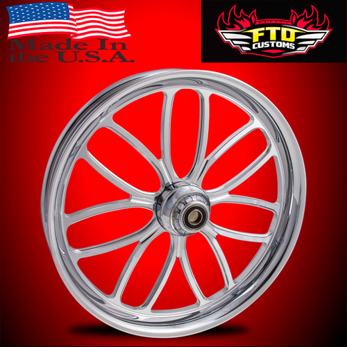 23 Fat Front Wheels Chrome