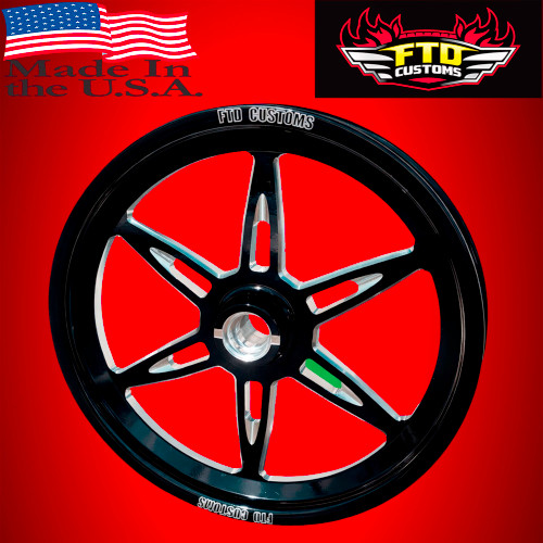 6ix Shooter Spindle mount Dragster Front Wheels