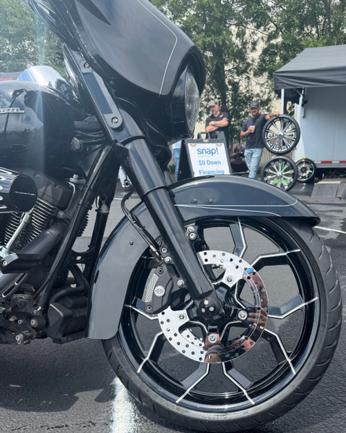 Indian Motorcycle Wheels Black Contrast - Widow