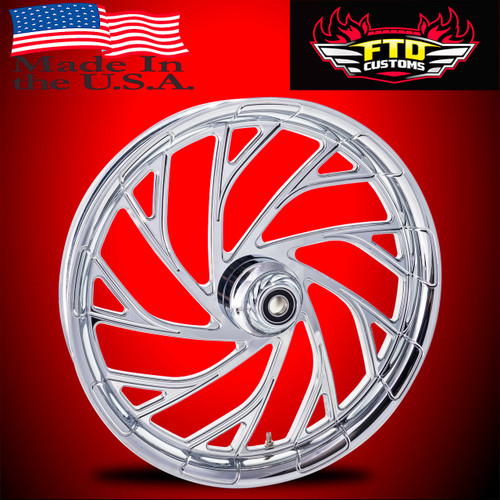 Harley Davidson Road King Wheels Chrome  - Dillinger