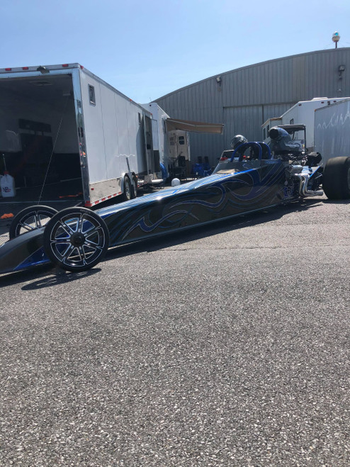 Black Contrast Dragster Front Wheels - Valor