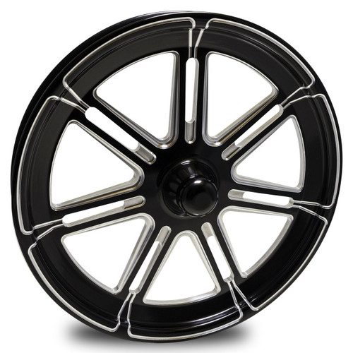 Black Contrast Dragster Front Wheels - Valor