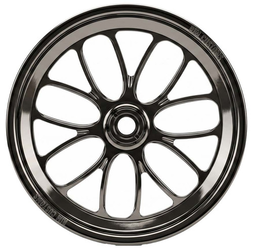 Black Chrome Dragster Front Wheels - Exile