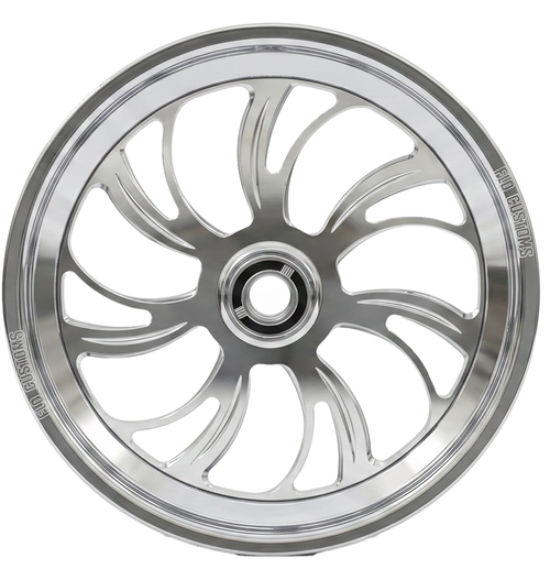 Polished Dragster Front Wheels - Creeper