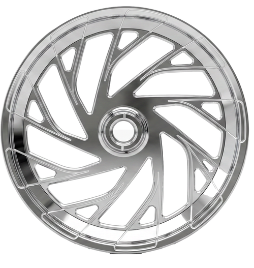 Polished Dragster Front Wheels - Dillinger