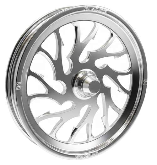 Polished Dragster Front Wheels - Nightmare