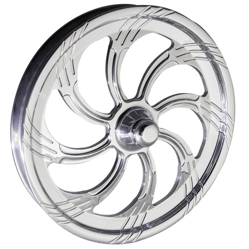Polished Dragster Front Wheels - Slasher