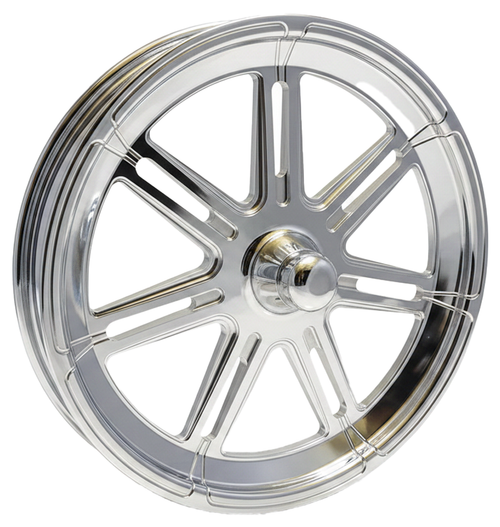 Polished Dragster Front Wheels - Valor