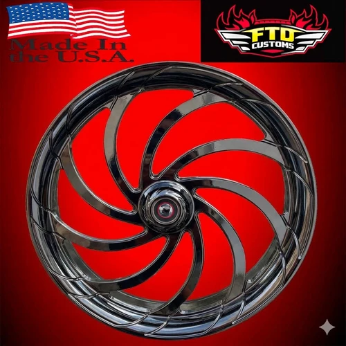 Black Chrome Street Glide  Wheels