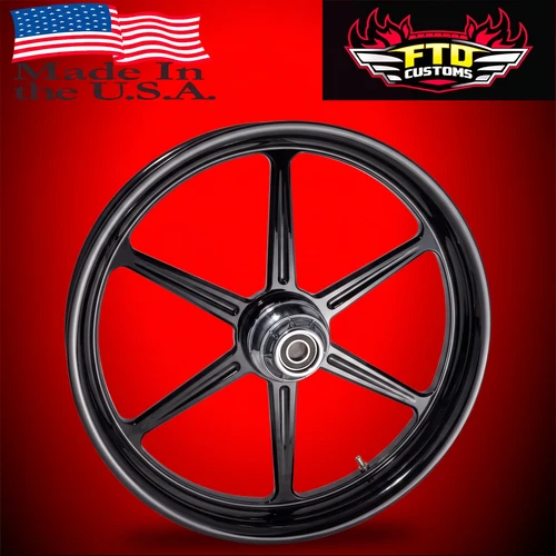 Harley Davidson All Black Street Glide Wheels - Malice