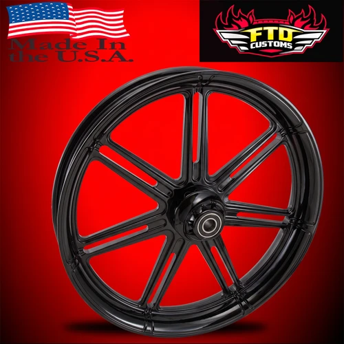 Harley Davidson All Black Road Glide Wheels - Valor