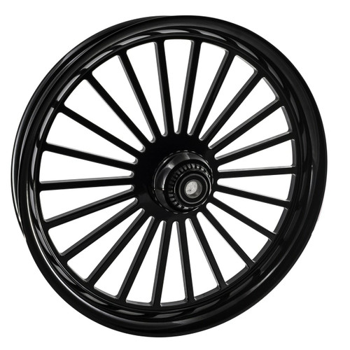 Harley Davidson Black Ultra Classic Motorcycle Wheel - Mystic