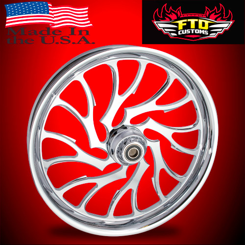 Harley Davidson クロムパーツ Harley Davidson Chrome Ultra Classic Motorcycle Wheel - 6ix