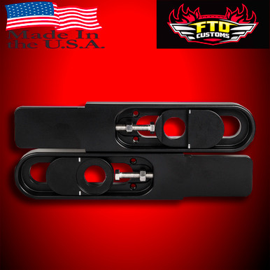 Kawasaki ZX-9R Swingarm Extensions - Black Finish