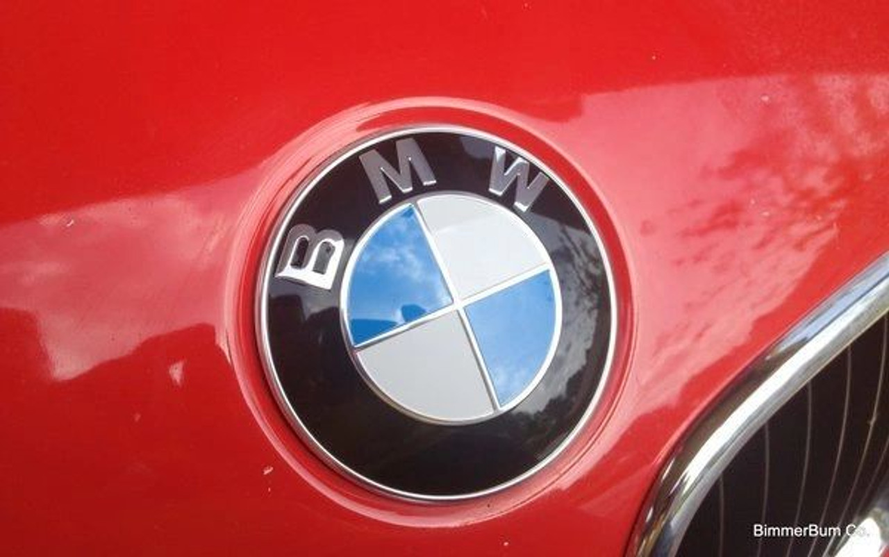 (4-00001) Genuine BMW Hood Emblem Roundel Kit (51148132375)