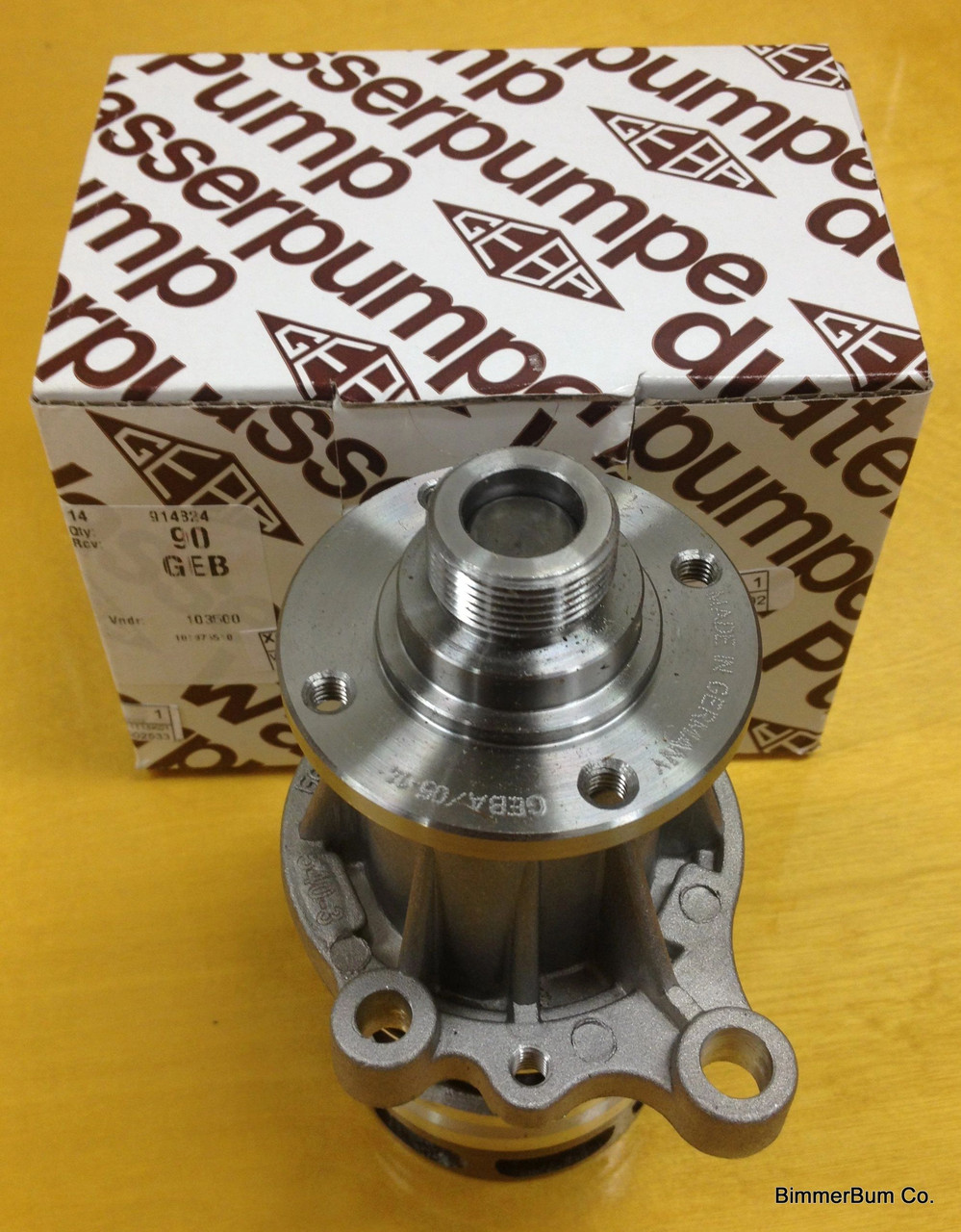 3-00402) OEM Geba M44 M42 Metal Impeller Water Pump (11510393338