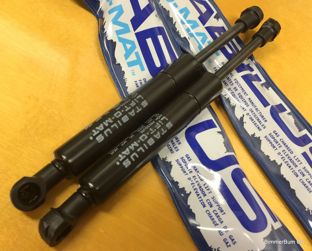 4-01003) OEM Stabilus Trunk Strut Set for Z3 M Roadster