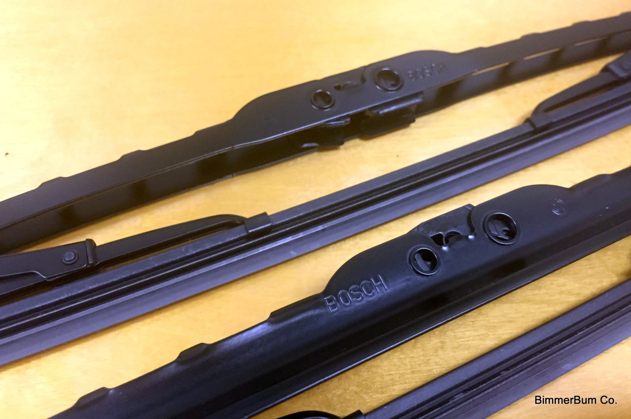 トップス 616 4-01070) OEM BOSCH Wiper Blade Set Z3 Coupe & Roadster