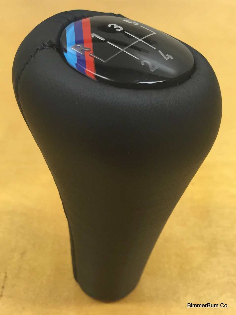 Genuine BMW Black Leather Shift Knob (25111221284) - 5-Speed M-Tech