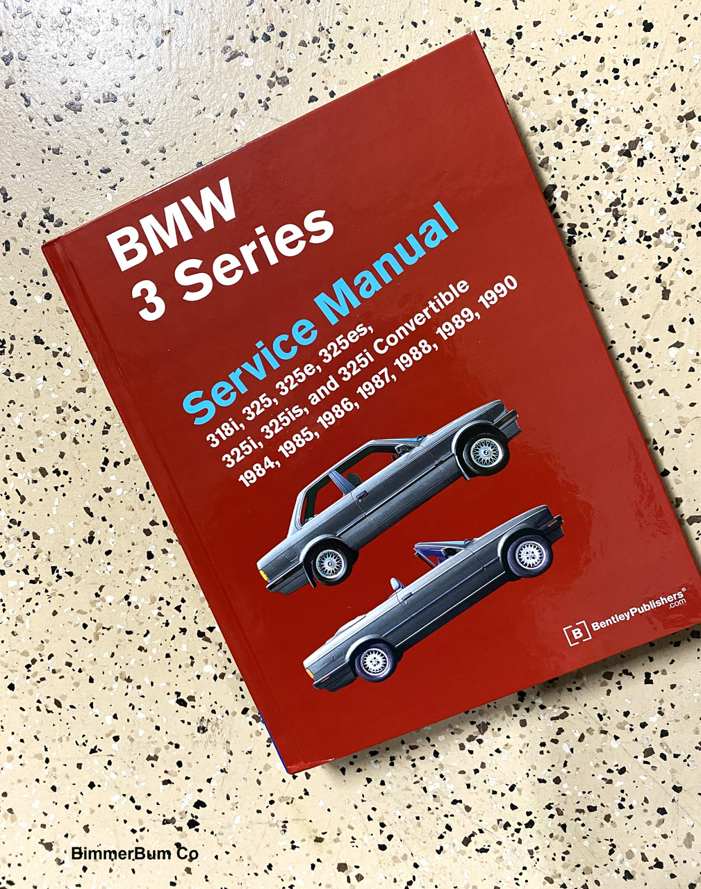 Bentley Manual for 1984-1990 BMW E30 3-Series 318 325 from